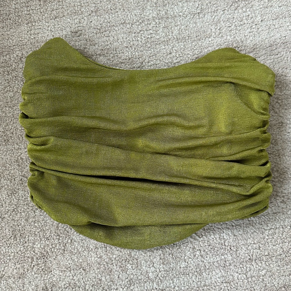 Bustier crop top